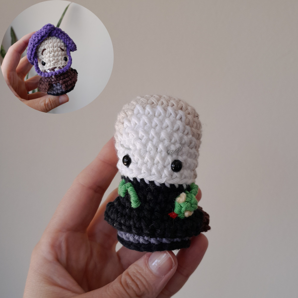 Producto - Profesor Quirrell Mini - Harry Potter amigurumi - 1
