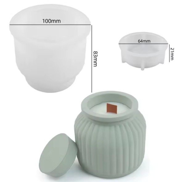 Producto - MOLDE FRASCO CON TAPA BM3259