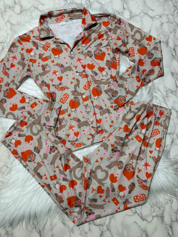 Producto - Camisero lycra manga larga - Perro Salchicha
