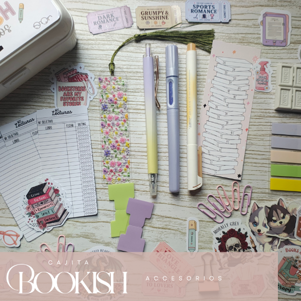 Producto - Caja: Bookish accesorios