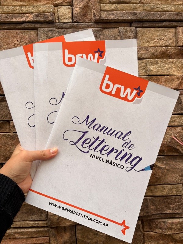 Producto - Manual de LETTERING NIVEL BÁSICO
