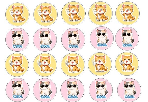 Producto - LAMINA GATITOS 9