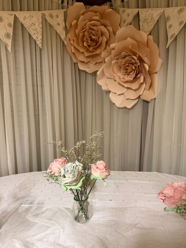 Producto - Flores grandes de papel