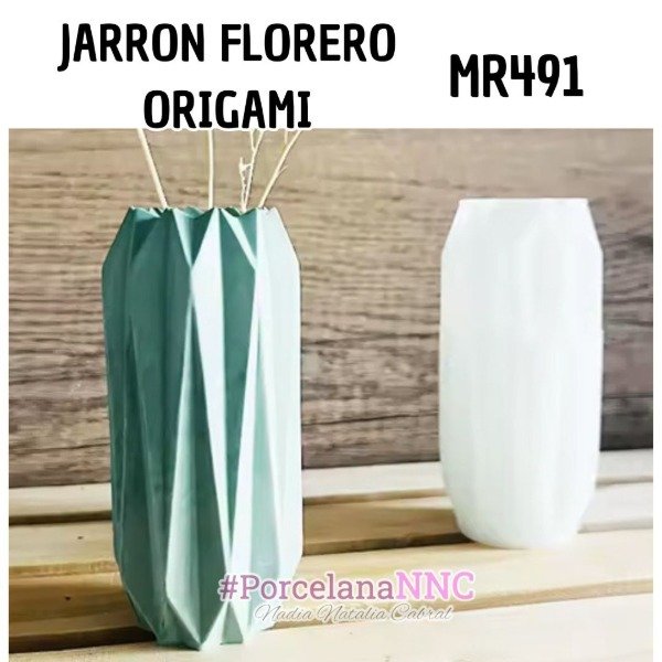 Producto - Jarron Florero Origami MR491
