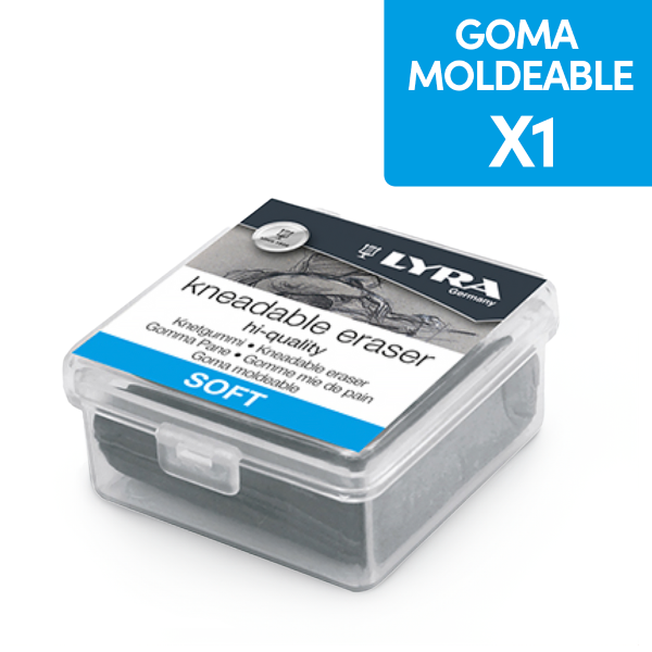 Producto - Goma de borrar Moldeable Miga de Pan Lyra
