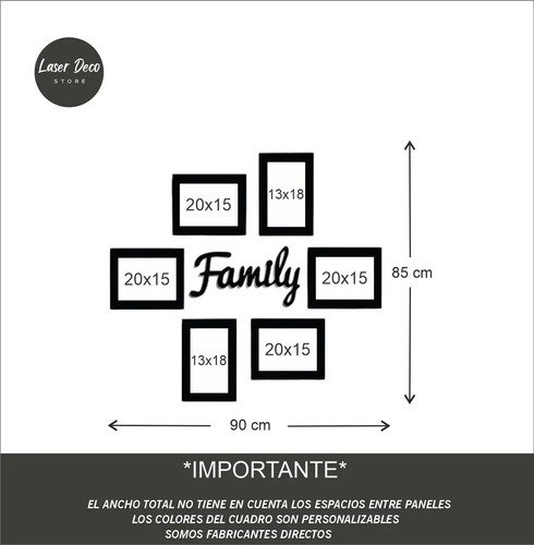Producto - Portaretratos Aplique  Decorativo Pared - 3