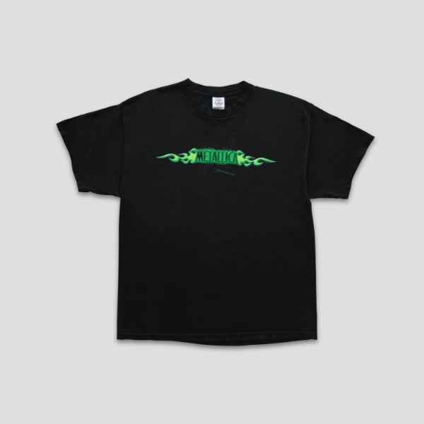 Producto - 2002 Metallica "Green Flame Logo"