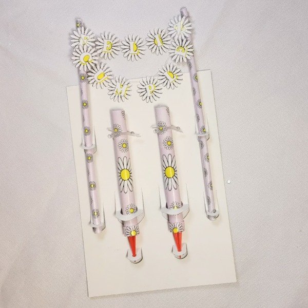 Producto - Set banderines FELIZ CUMPLE + bengalas MARGARITA