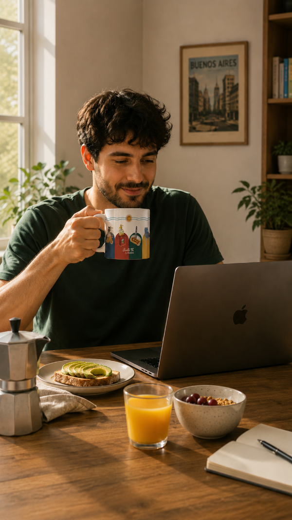 Producto - Taza Santa Fe - sol de mayo