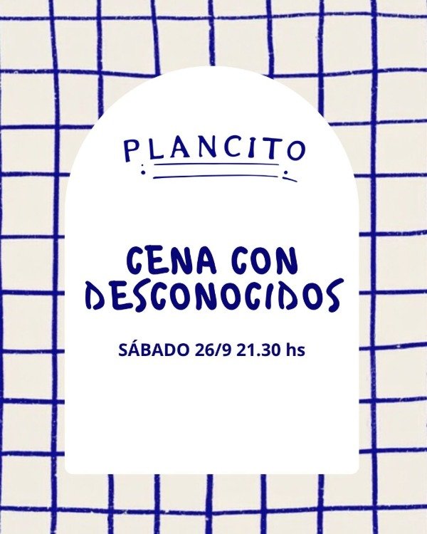 Producto - CENA CON DESCONOCIDOS 26/9