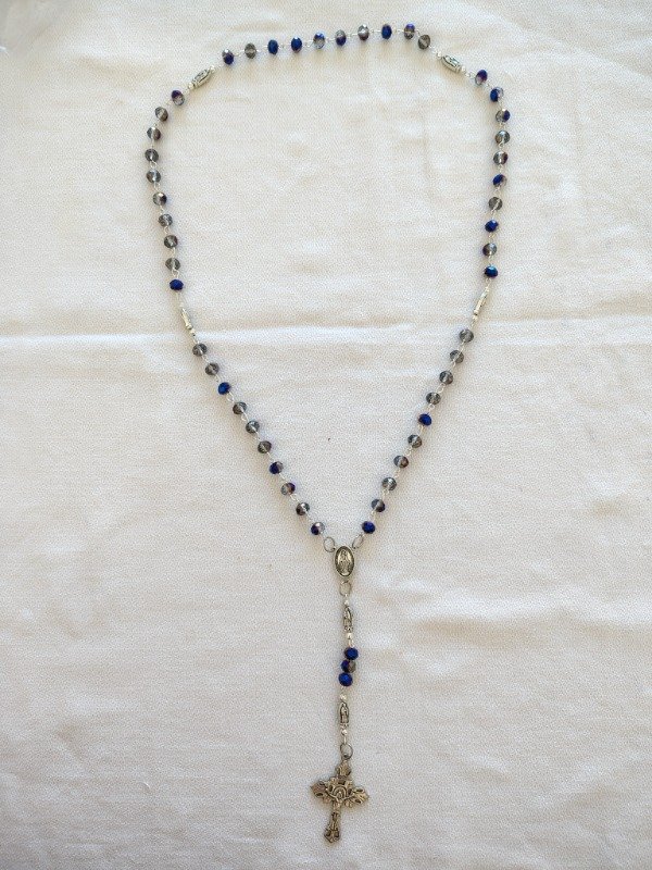 Producto - Rosario tornasol Medalla Milagrosa