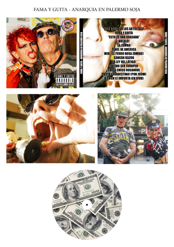 Producto - Fama y Guita "ANARQUÍA EN PALERMO SOJA" CD Oficial