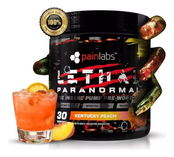 Producto - Pre Entreno Lethal Paranormal PAIN LABS - Vasodilatación intensa 30 serv.