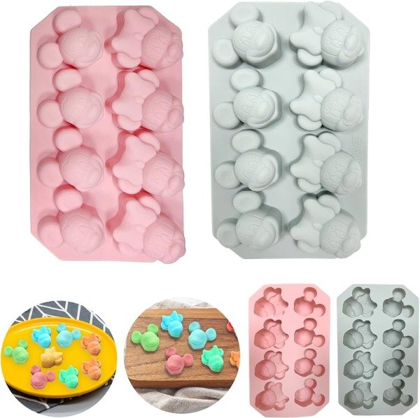 Producto - Molde silicona minnie y mickey