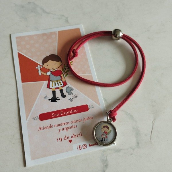 Producto - REGALO PULSERA TIENTO - SAN EXPEDITO