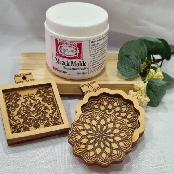 Producto - MezclaMolde Premezcla ideal para moldes Flexibles.