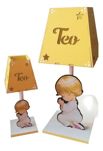 Producto - Centros De Mesa 13u De 30cm Con Led , Baby Shower, Bautismos - 3