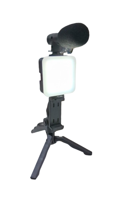 Producto - Estabilizador con Luz y microfono AY49