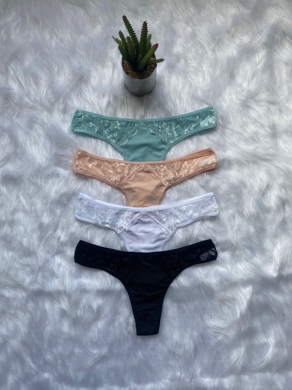 Producto - Colaless de Lycra y encaje (Calidad Premium) Pack por 12