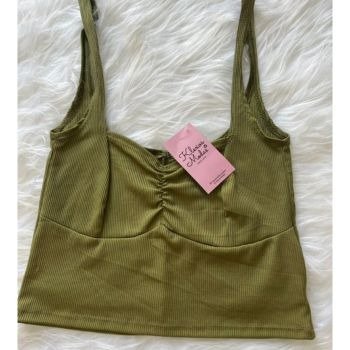 Producto - TOP MORLEY MUSCULOSA CON FRUNCE