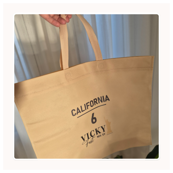 Producto - Bolsa de friselina para cotillón personalizadas - 7