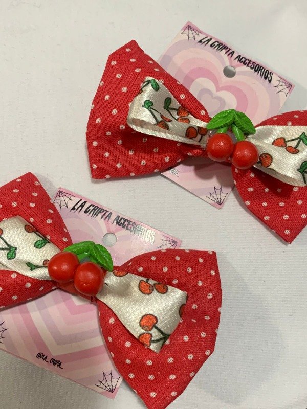 Producto - Moño Cerezas