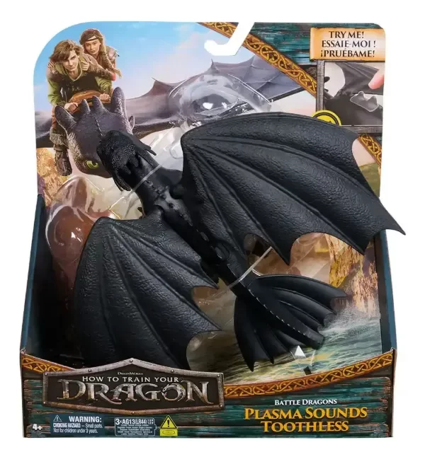 Producto - Figura Como Entrenar A Tu Dragon Chimuelo 27 Cm Licencia Oficial