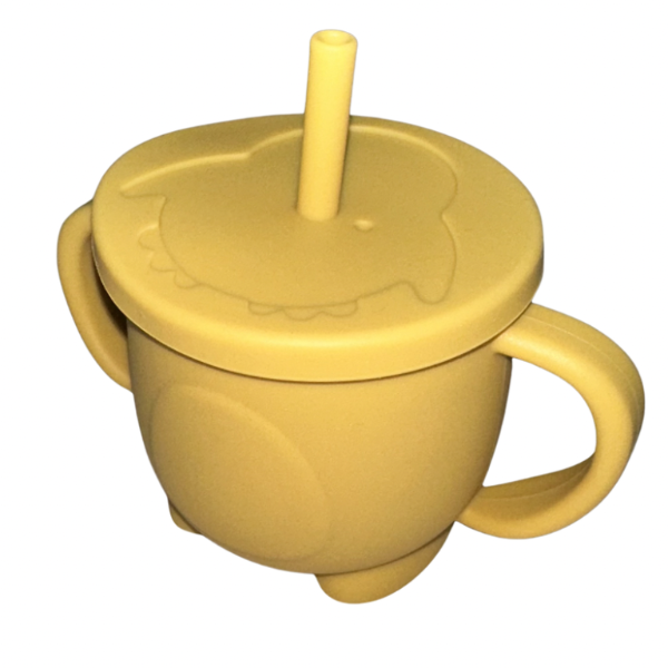Producto - Vaso silicona mostaza