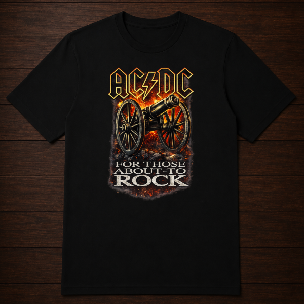 Producto - Remera - ac dc for those about to rock - 0