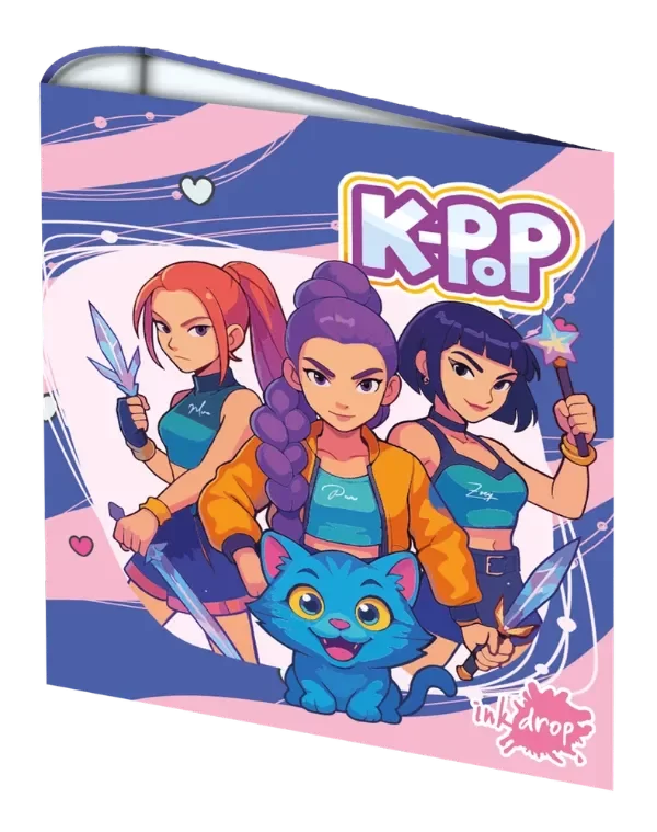 Producto - Carpetas Inkdrop 3x40 K-Pop