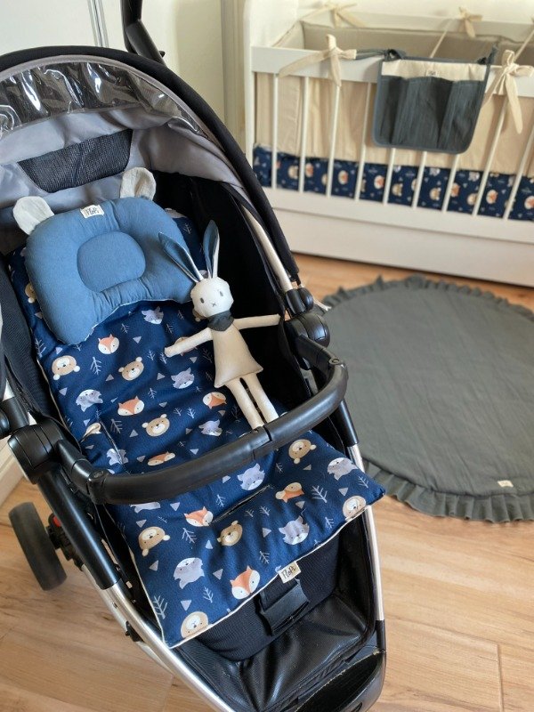 Producto - Protector osos nórdico azul