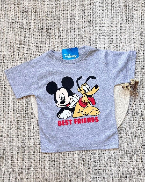 Producto - REMERA MICKEY Y PLUTO FRIENDS DISNEY OFICIAL