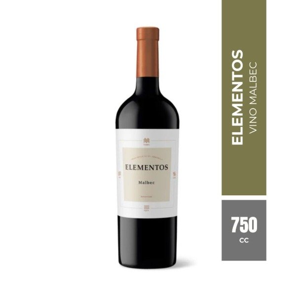Producto - Elementos Malbec 750cc