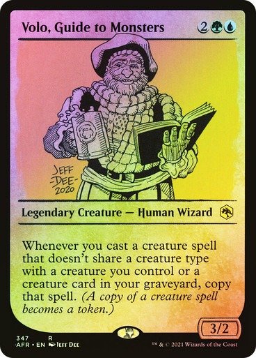 Producto - Volo, Guide to Monsters (Showcase Foil)