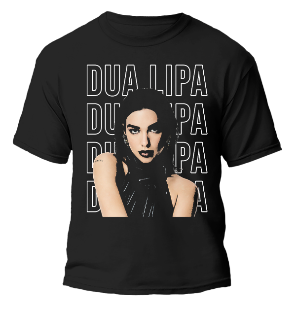 Producto - Remera Dua Lipa - TALLE XXL (C detalles)