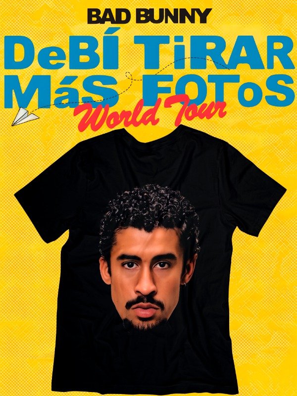 Producto - Pack de Remeras de Bad Bunny