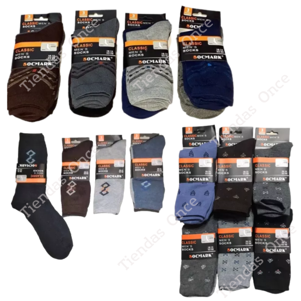 Producto - Medias de vestir socmark - Por docena