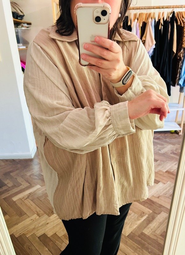 Producto - Camisa Visón Beige - 4
