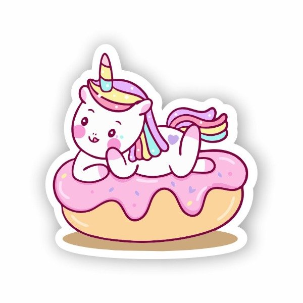 Producto - ST01091 Unicornio dona