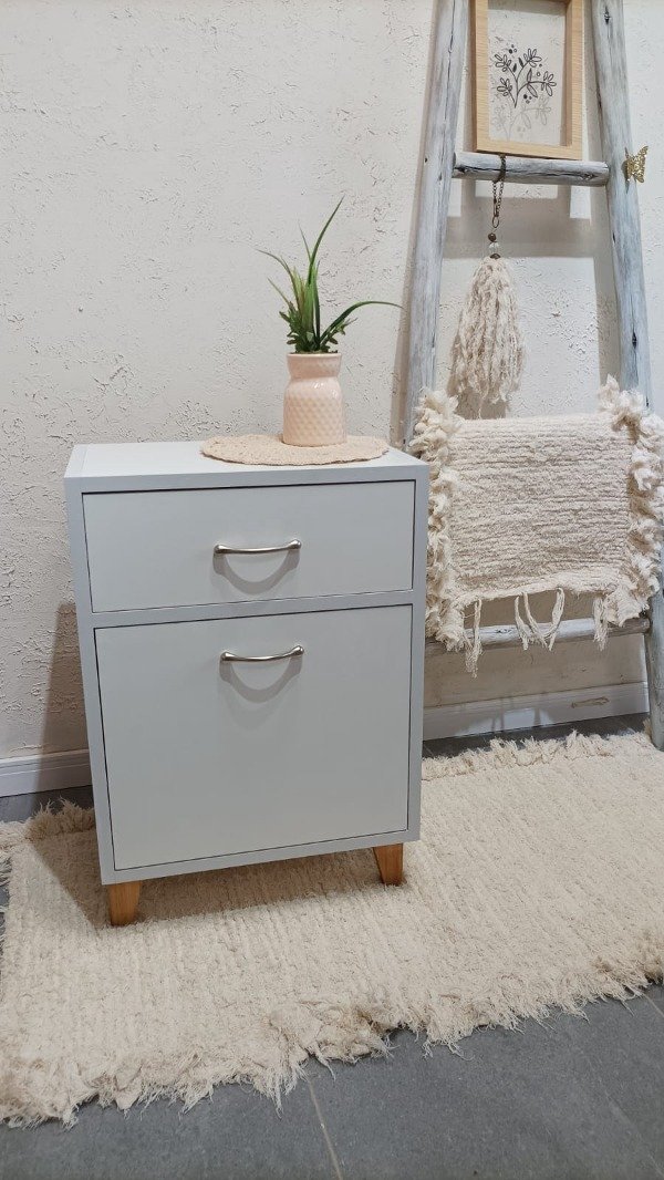 Producto - MESA DE LUZ NORDICO CON CAJON