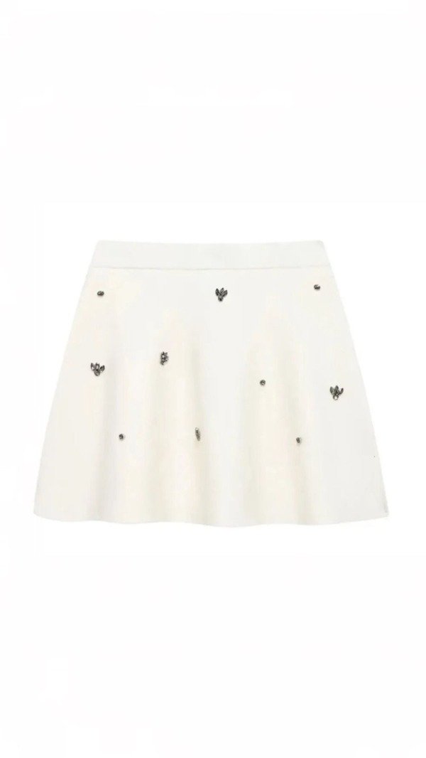 Producto - Falda Zara Knit con pedrería