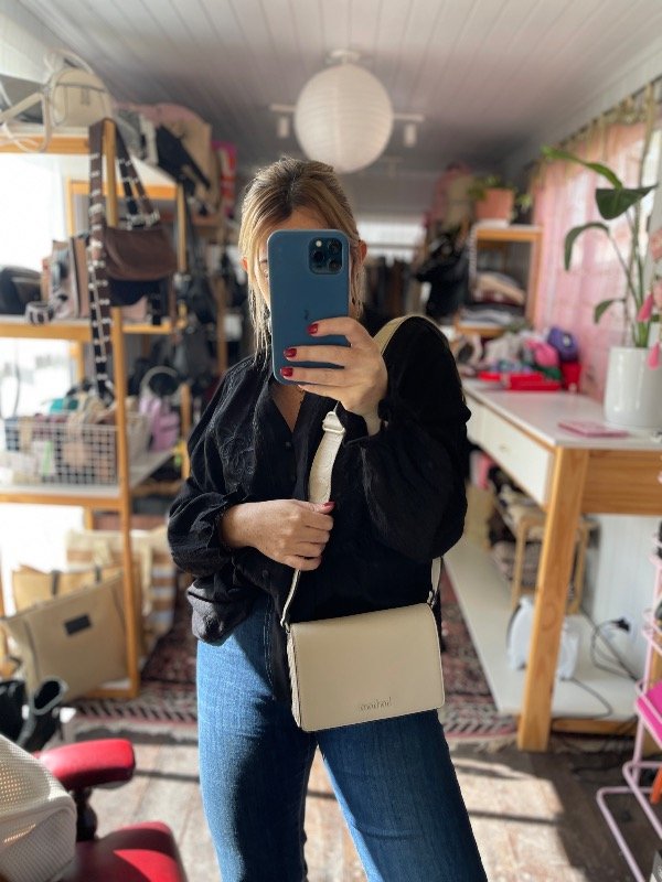 Producto - Cartera Bárbara Nude cierres - 2