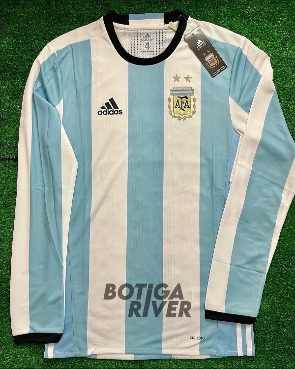 Producto - CAMISETA SELECCIÓN ARGENTINA AFA PROFESIONAL ADIZERO 16/17 M/LARGAS - (T4/S)