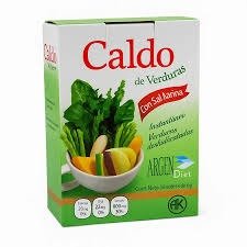 Producto - Caldo de Verdura con Sal Marina ArgenDiet 10 sobres