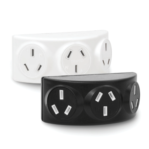 Producto - Triple con enchufe GIRATORIO