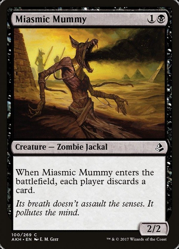 Producto - Miasmic Mummy  Amonkhet