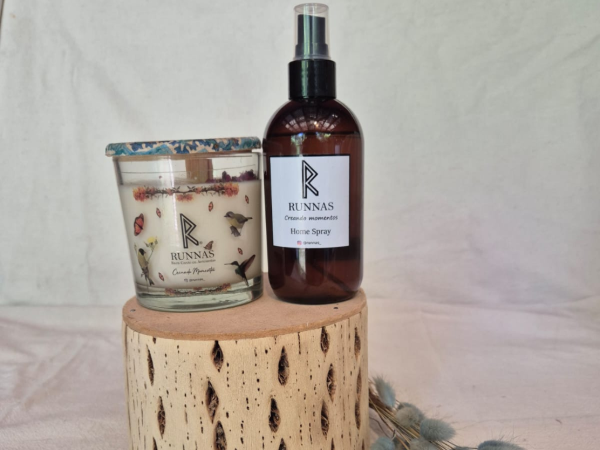 Producto - Combo Runnas - Vela + Homespray
