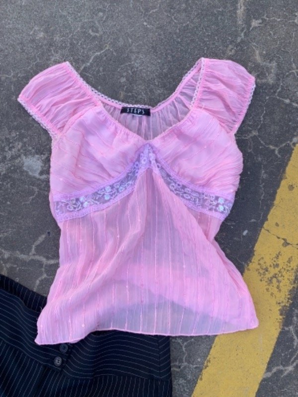 Top pink baby