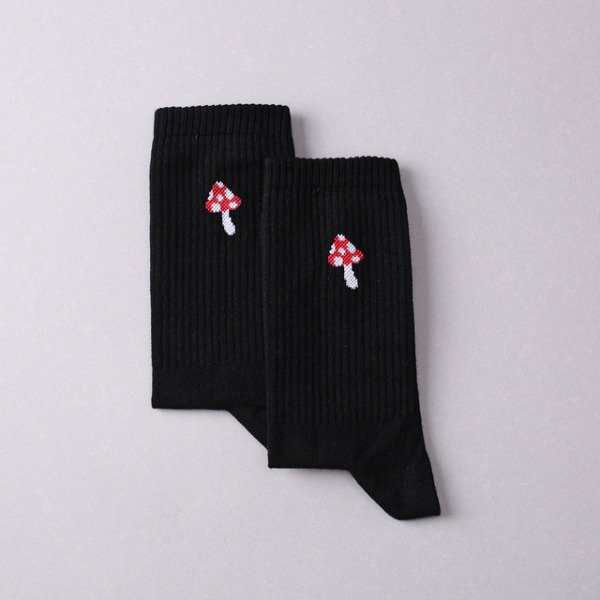 Producto - MEDIAS HONGUITOS CREW SOCKS - NEGRO