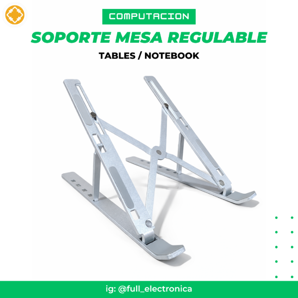 Producto - Soporte tablet - notebook metálico regulable